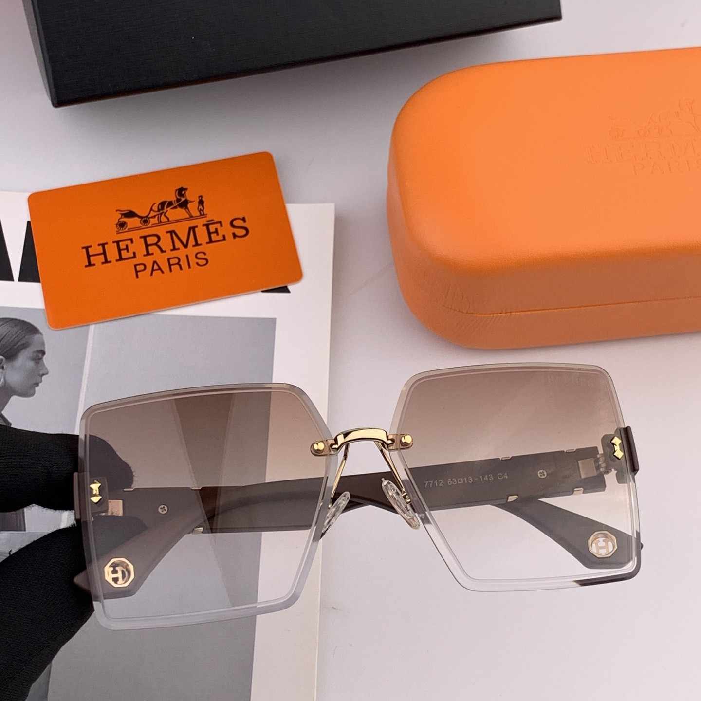 HERMES エルメス サングラス H2771