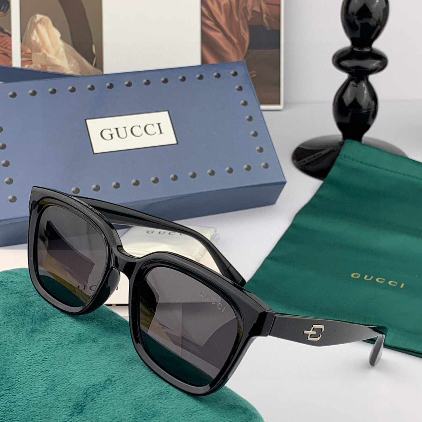GUCCI グッチ 偏光サングラス G0111 2025年新作 ブラック