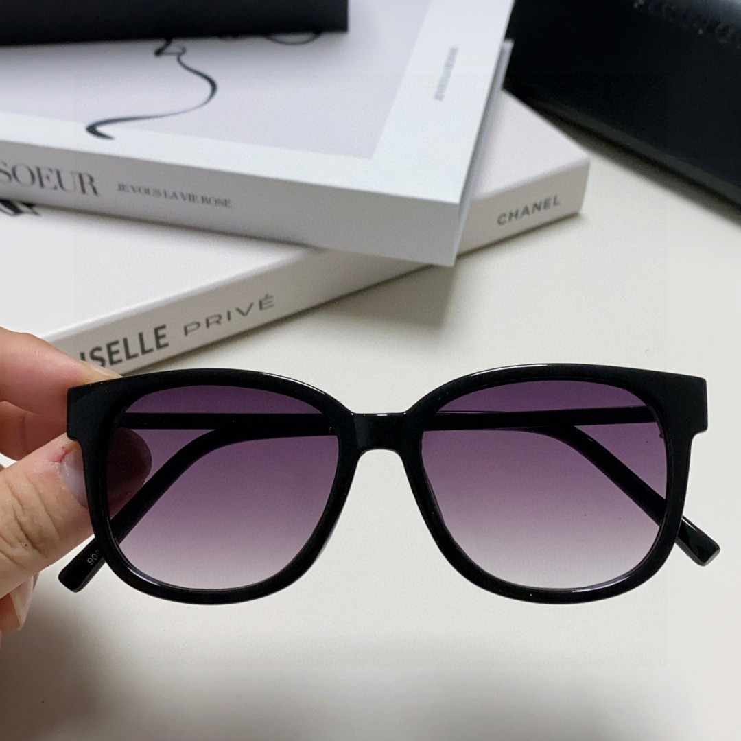 YSLサンローラン サングラス M480 ブラック グラデーションパープルレンズ