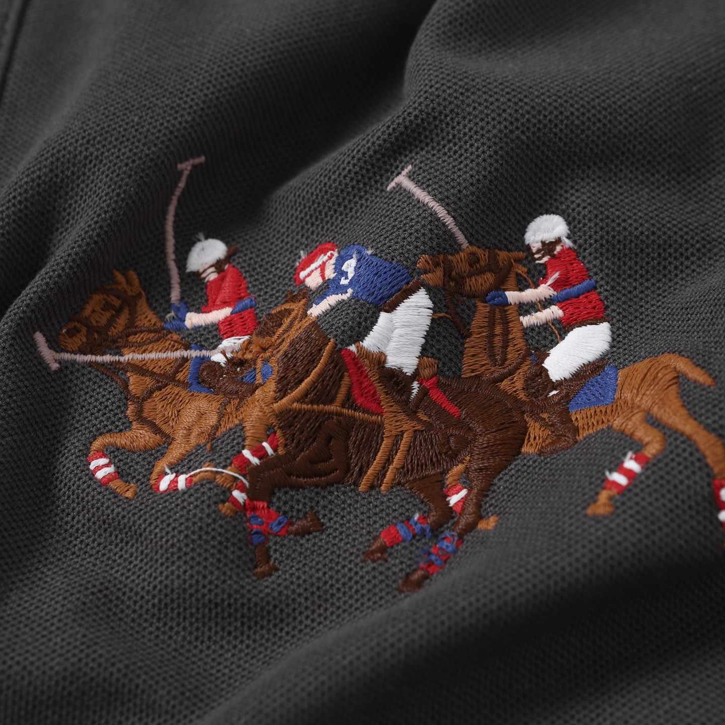 RALPH LAUREN ラルフローレン クラシック ポロシャツダークグレー