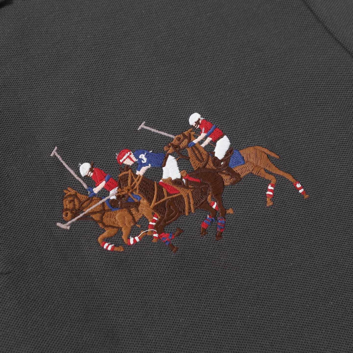 RALPH LAUREN ラルフローレン クラシック ポロシャツダークグレー