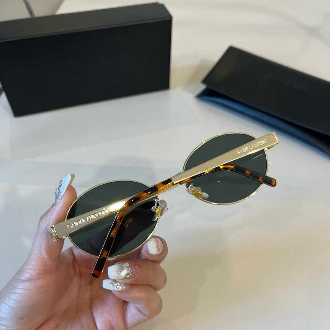 YSL サンローラン サングラス レディース ゴールド