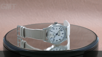 Y2meta.app-IWC パイロットウォッチ マークXVIII IW327017 ベージュナイロン-(720p)[00_01_06--00_01_26].gif