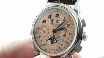Y2meta.app-SALMON DIAL Patek Philippe 5270P-001 Perpetual Calendar Chronograph Luxury Watch Review-(1080p60)[00_02_02--00_02_22].gif