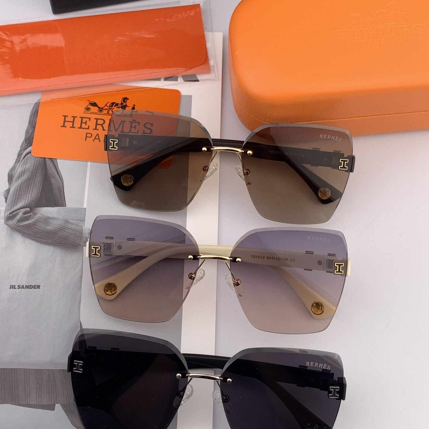 HERMES エルメス サングラス H2101