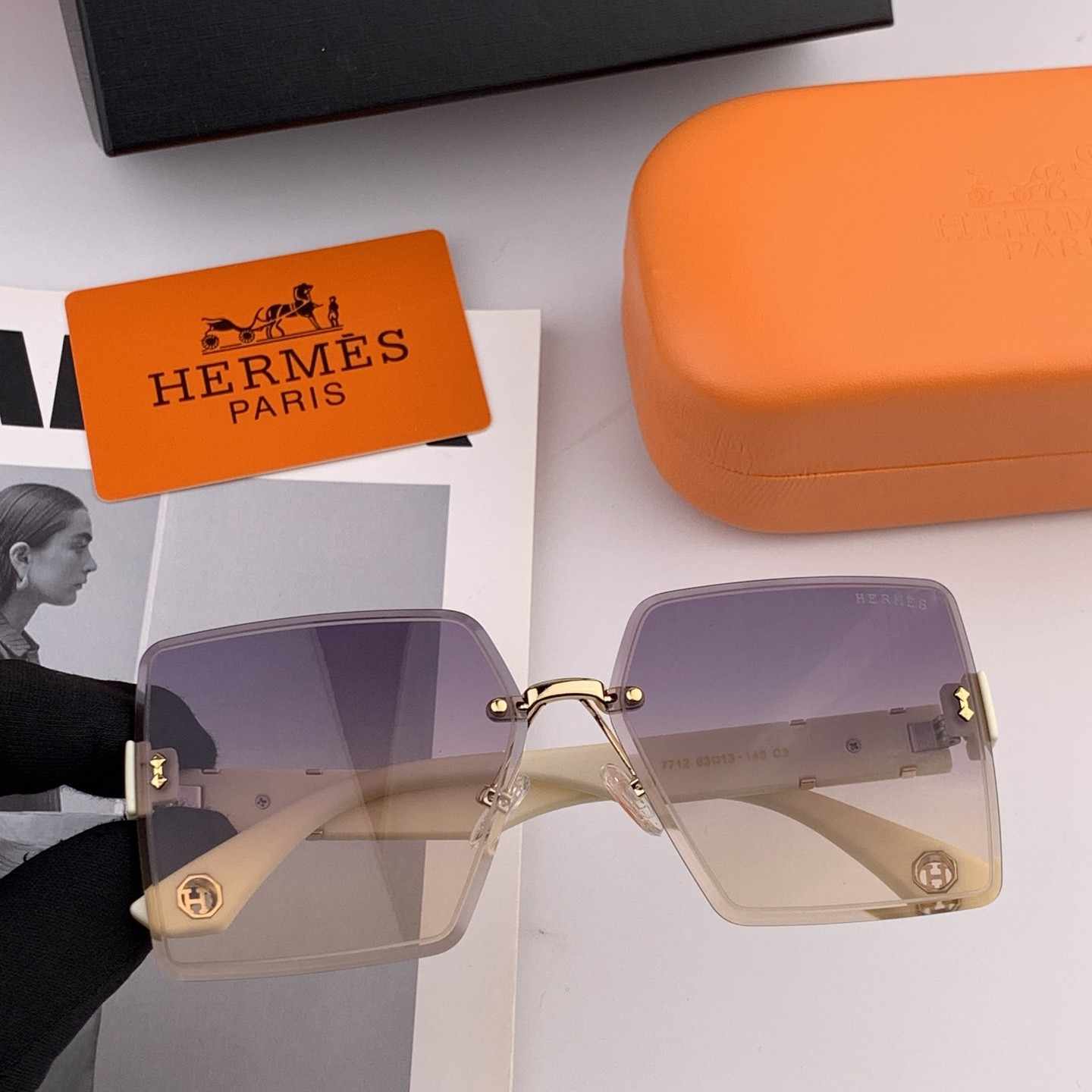 HERMES エルメス サングラス H2771