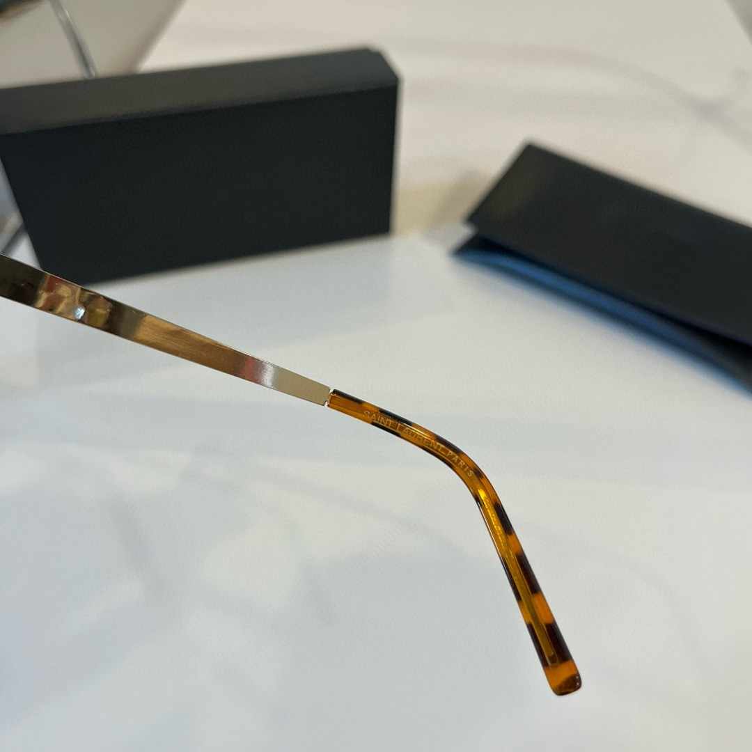 YSL サンローラン サングラス レディース ゴールド