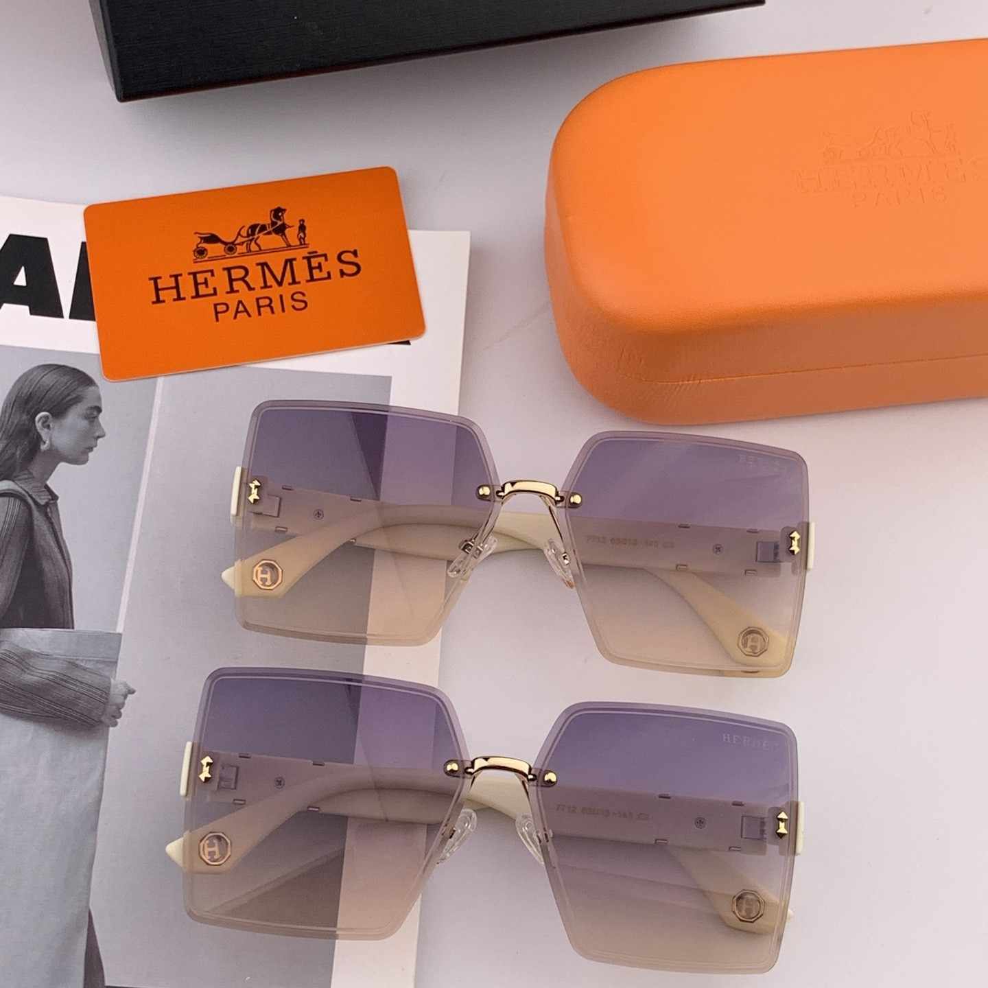 HERMES エルメス サングラス H2771