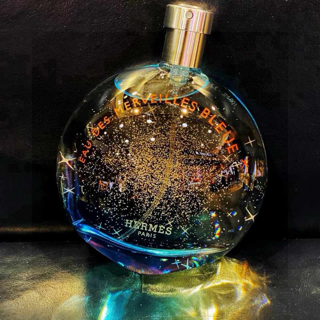 HERMES エルメス オレンジ ヴェール エトワール ブルー 100ml