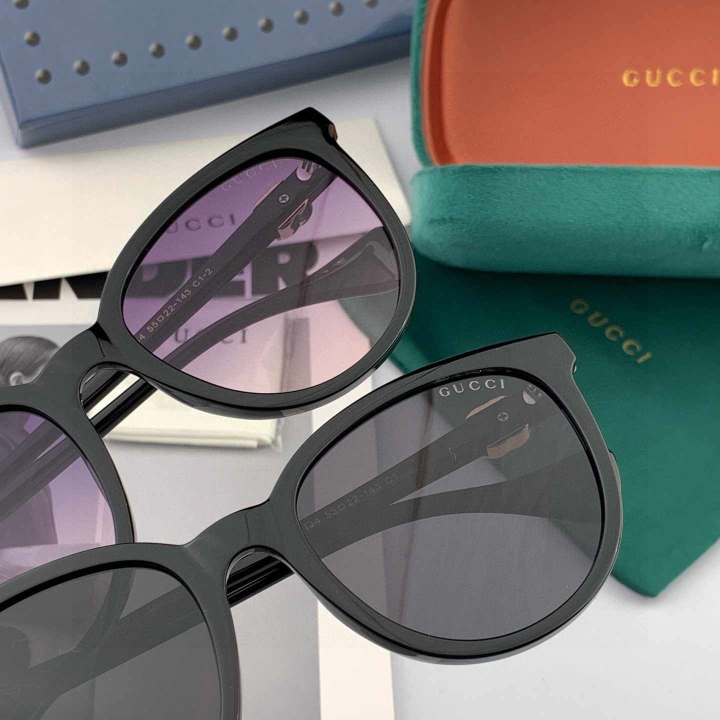 GUCCI グッチ 偏光サングラス G4113 2025年新作 ブラック