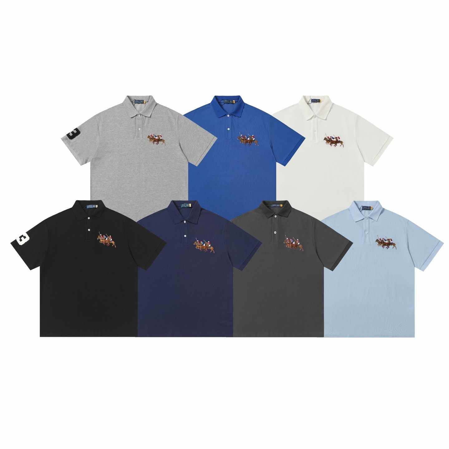 Ralph Lauren ラルフローレン クラシック ポロシャツアッシュ