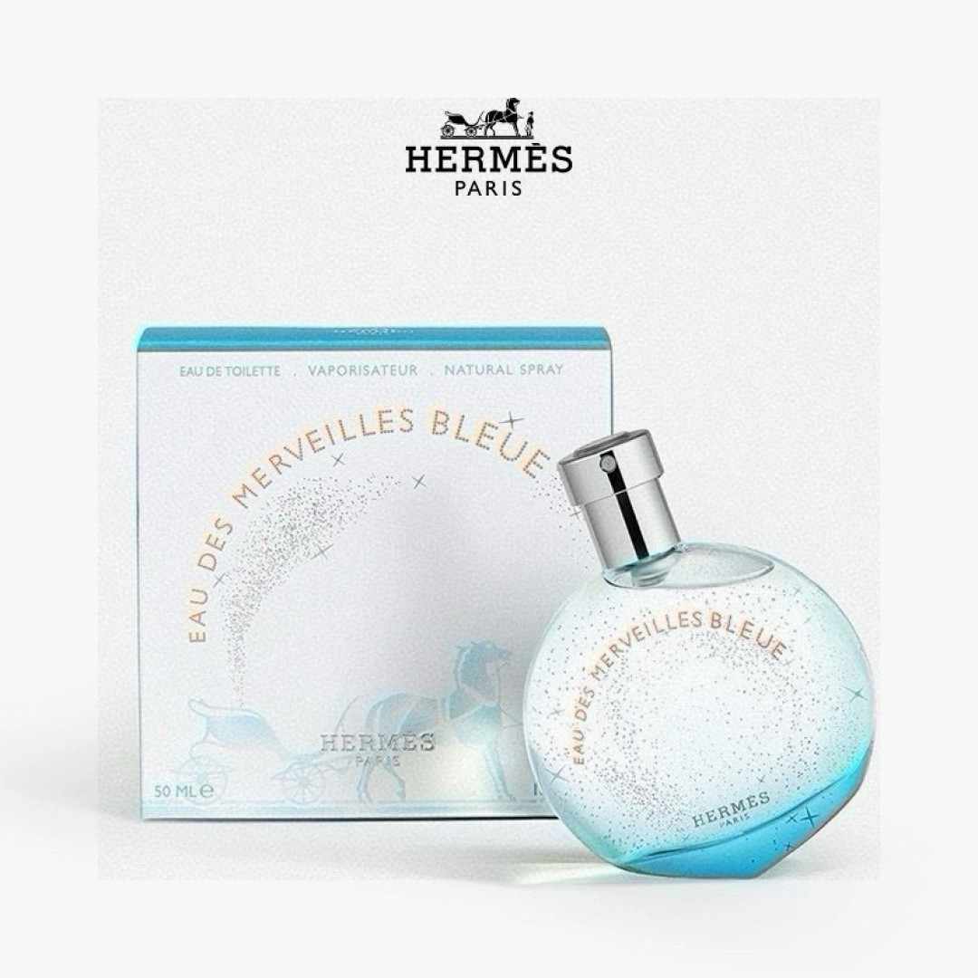 HERMES エルメス オレンジ ヴェール エトワール ブルー 100ml