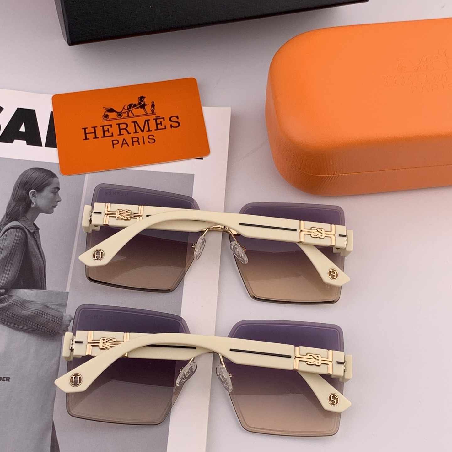 HERMES エルメス サングラス H2771