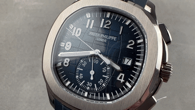 Y2meta.app-Patek Philippe Aquanaut Chronograph 5968G-001 Patek Philippe Watch Review-(1080p)[00_00_03--00_00_23].gif