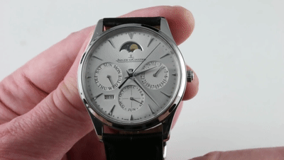 Y2meta.app-Pre-Owned Jaeger-LeCoultre Master Ultra Thin Perpetual Calendar Q130842J Luxury Watch Review-(1080p)[00_04_09--00_04_19].gif