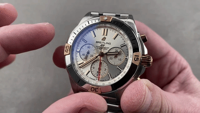 Y2meta.app-Breitling Chronomat B01 IB0134101G1A1 Breitling Watch Review-(720p)[00_01_54--00_02_02].gif