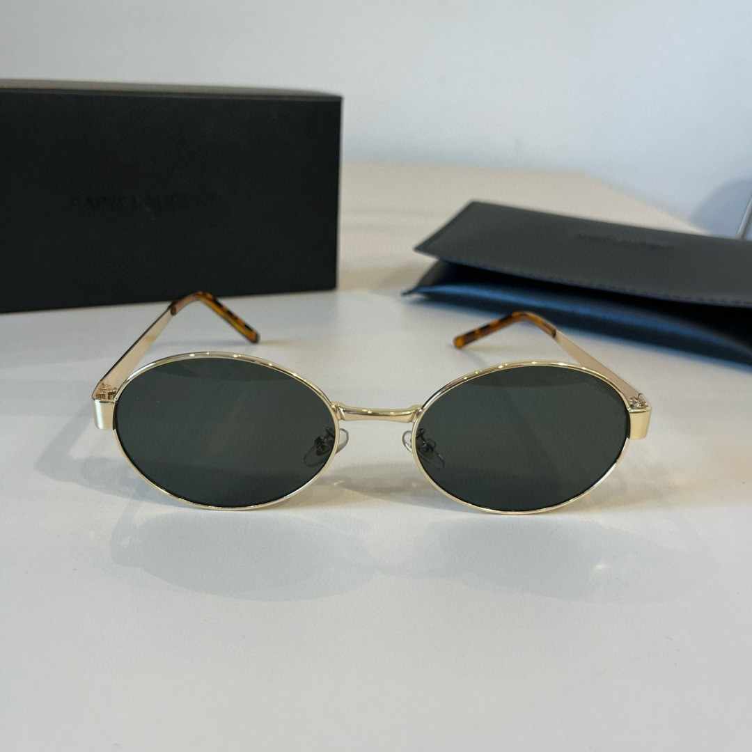 YSL サンローラン サングラス レディース ゴールド