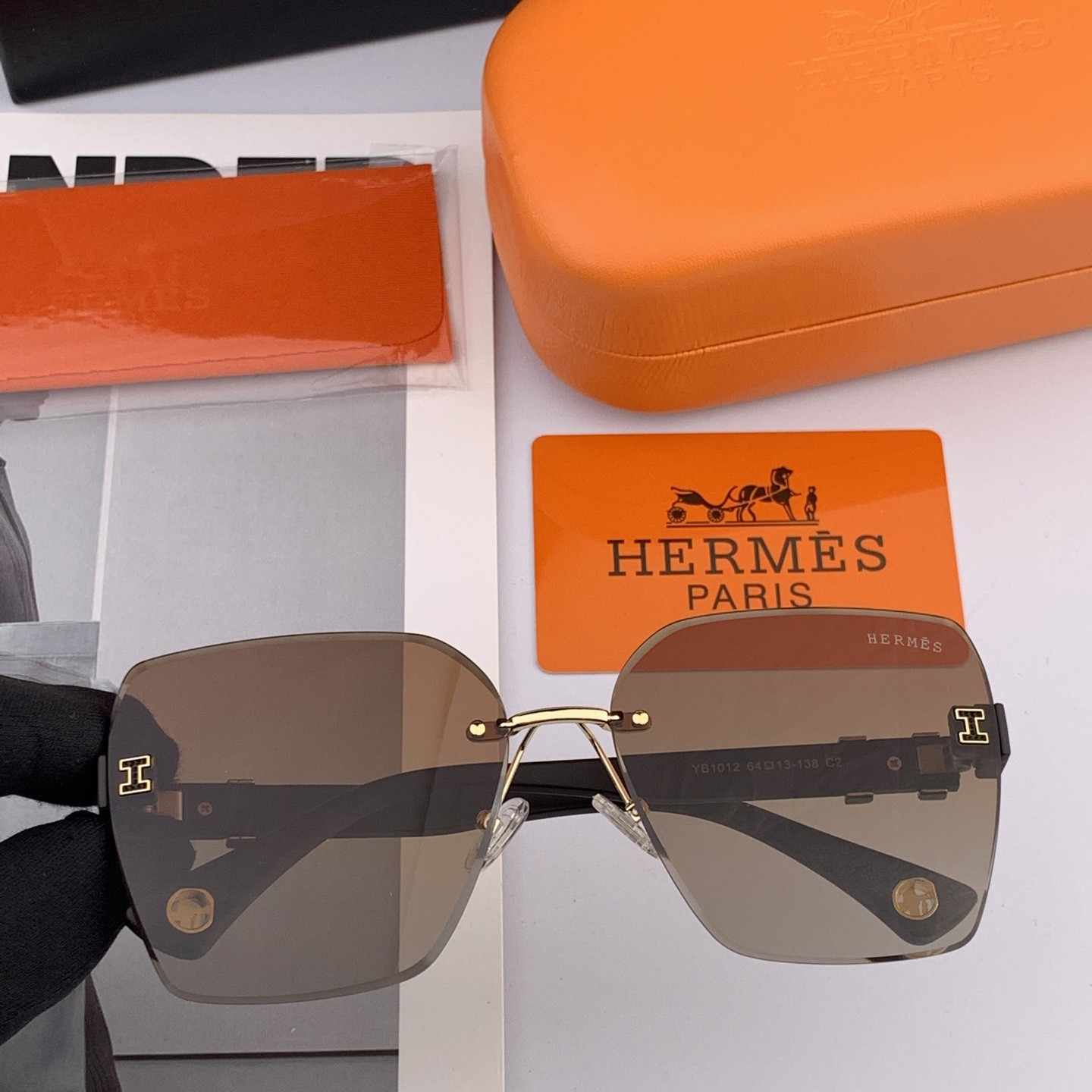 HERMES エルメス サングラス H2101