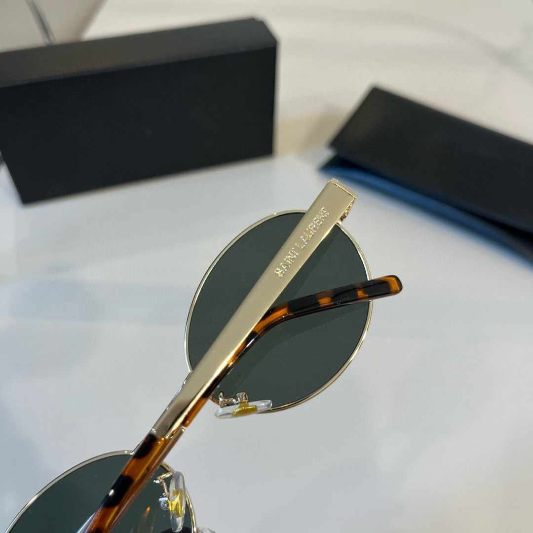 YSL サンローラン サングラス レディース ゴールド