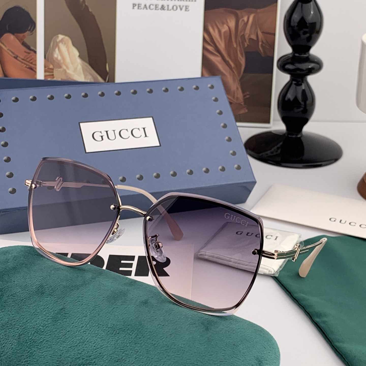 GUCCI グッチ 2025年開春新作 サングラス G5250