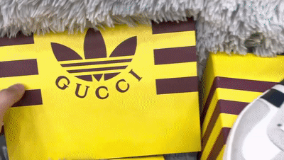 Adidas Originals x Gucci Gazelle  white Order Check[00_00_08--00_00_28].gif