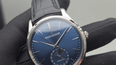 Y2meta.app-Jaeger LeCoultre JLC Master Ultra-Thin Moonphase Blue Dial Q1368480-(1080p)[00_00_23--00_00_33].gif